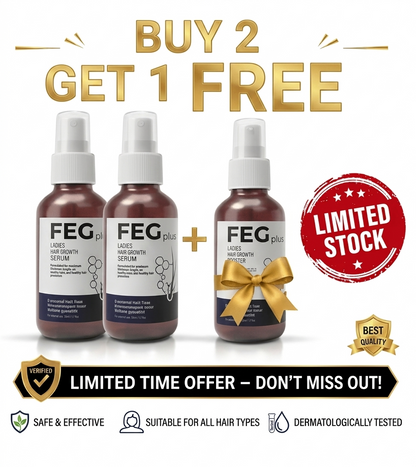 FEGPlus Minoxidil Beard & Hair Growth Serum